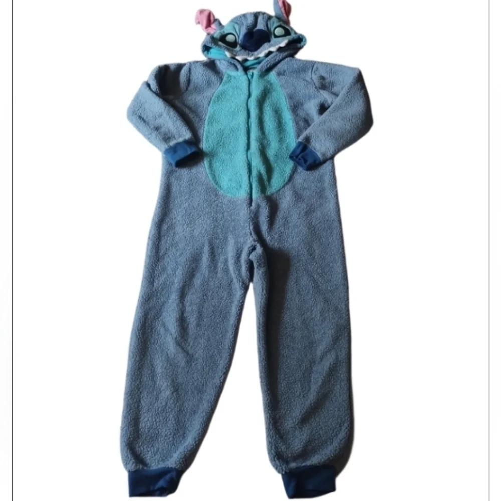 Disney Kids Stitch Hooded Onesie - Picture 2 of 5
